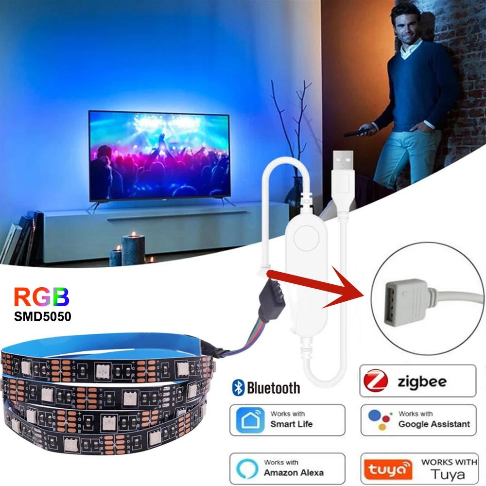 Ʈ ׺ USB LED Ʈ , DC 5V    , RGB 5050 LED Ʈ TV Ʈ, ˷  Ȩ Բ ۵